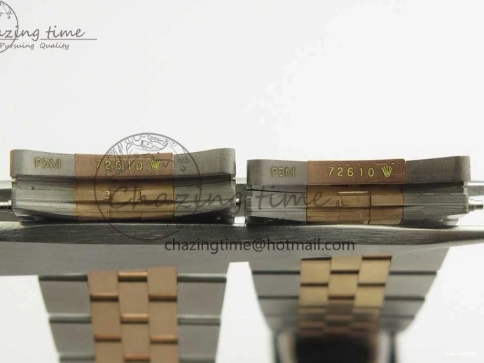 Black 904 36mm Jubilee Wrapped RG Bracelet 116231 GMF SS SS RG DateJust on Dial Diam A2836 Wrapped 0313